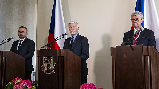 Prezident Petr Pavel na Hradì zprostøedkoval jednání mezi vládou a opozièním ANO o dùchodové reformì.