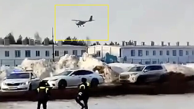 Ukrajinský dron zasáhl závod na montáž dronù Šáhed ve mìstì Jelabuga v Tatarské autonomní republice v Rusku. (2. dubna 2024)