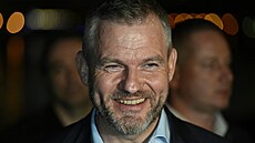 Peter Pellegrini zvítìzil v druhém kole slovenské prezidentské volby. (6. dubna...
