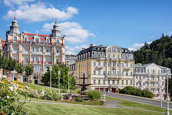 Relax v Ensana hotelu Hvìzda v Mariánských Lázních