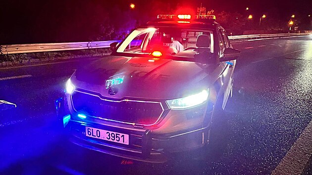 Liberec 12. 4. 2024 - Zdrogovaný motorkáø ujíždìl policii, srazil se s øidièem, který nadýchal