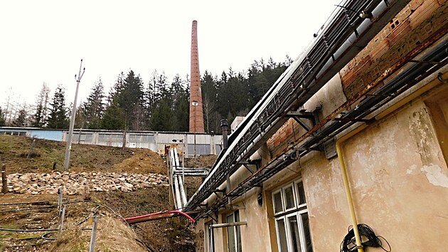 Projekt Továrny Vír poèítá i se starým komínem, který bude fungovat jako adrenalinová atrakce.