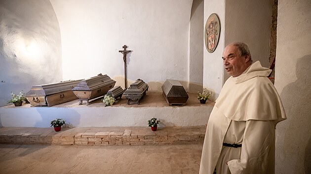 Rektor baziliky a strážce hrobu sv. Zdislavy Pavel Maria Mayer