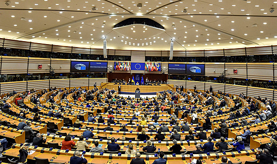 Slavnostní zasedání Evropského parlamentu ku pøíležitosti dvacátého výroèí...