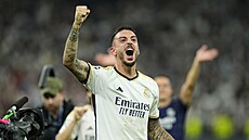 Útoèník Realu Madrid Joselu slaví postup do finále Ligy mistrù