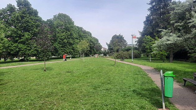 Arboretum na pardubickém sídlišti Dukla.