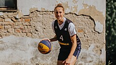 Kateøina Suchanová jako èeská reprezentantka v basketbalu 3x3 pro olympijskou...