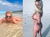 Britney Spears se na Instagramu pøedvádí nahá a øíká, že touží po vìtším pozadí.
