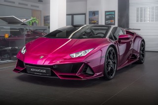 Lamborghini HuracÃ¡n EVO Spyder Viola Bast