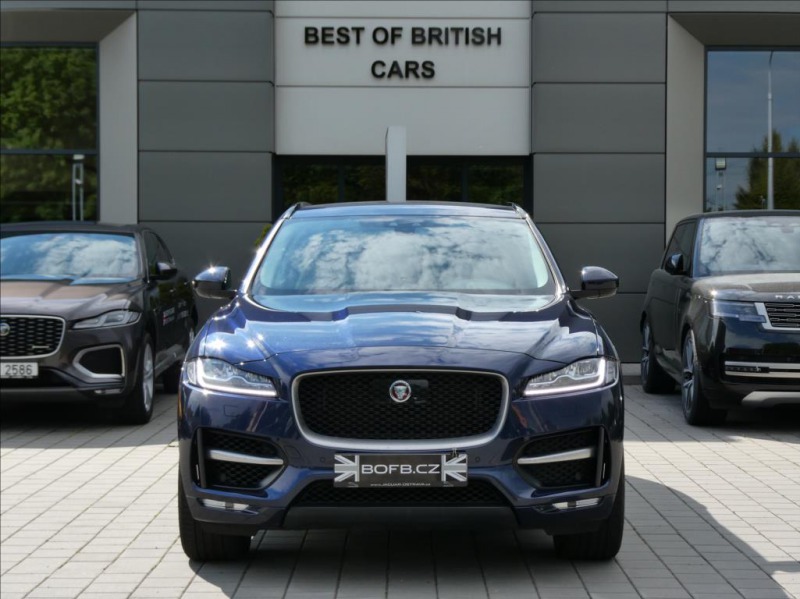Jaguar F-Pace 3,0 30d R-Sport, 1Maj, ÄŒR