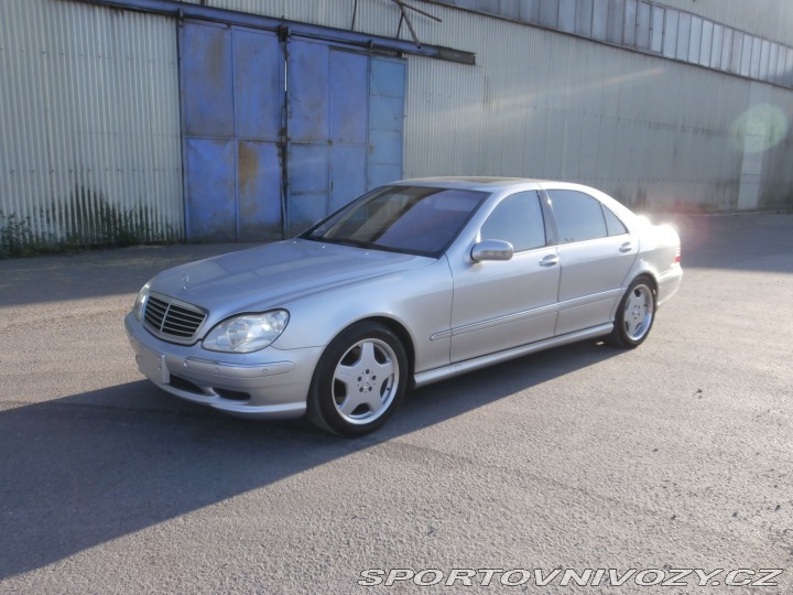 Mercedes-Benz S S55L AMG Long, krÃ¡snÃ© 2000
