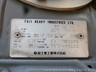 Subaru Impreza TypeR Sti JDM DCCD prodÃ¡n 1999
