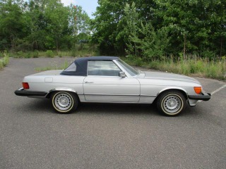 Mercedes-Benz SL 450 krÃ¡snÃ½ stav 1980