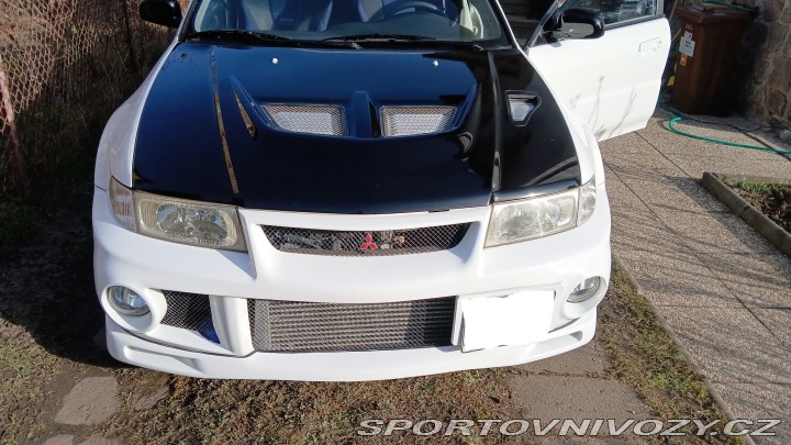 Mitsubishi Lancer EVO 6 LHD 1999 bÃ­lÃ© pÄ›knÃ© 1999