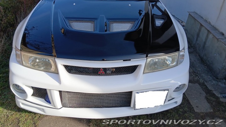 Mitsubishi Lancer EVO 6 LHD 1999 bÃ­lÃ© pÄ›knÃ© 1999