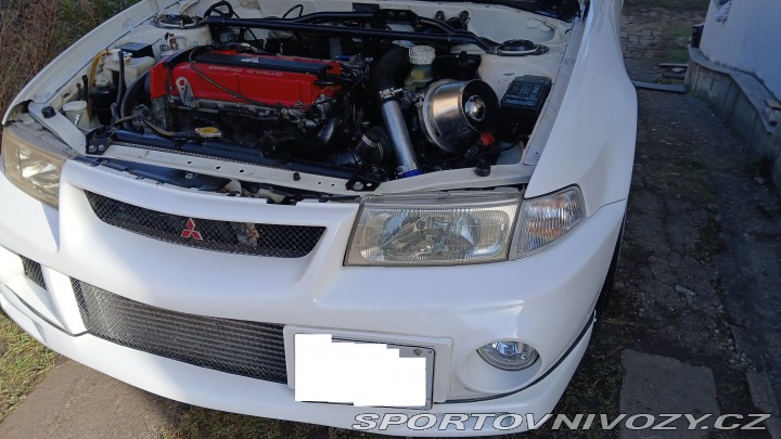 Mitsubishi Lancer EVO 6 LHD 1999 bÃ­lÃ© pÄ›knÃ© 1999