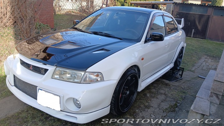 Mitsubishi Lancer EVO 6 LHD 1999 bÃ­lÃ© pÄ›knÃ© 1999