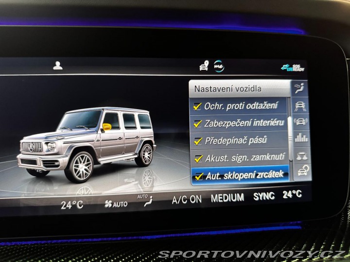 Mercedes-Benz OstatnÃ­ modely TÅ™Ã­dy G Mercedes-AMG G 63 2023