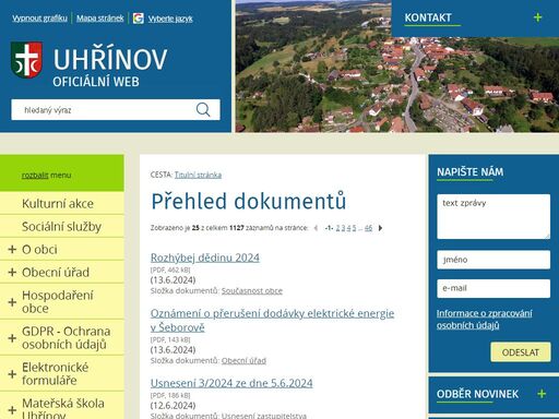 www.uhrinov.cz