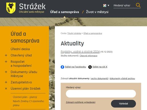 www.mestysstrazek.cz
