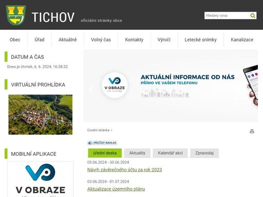 www.tichov.cz
