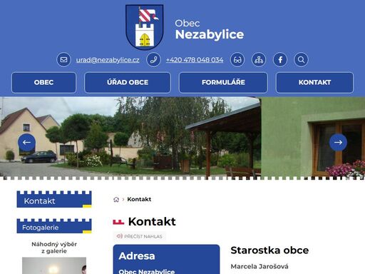 www.nezabylice.cz/kontakt