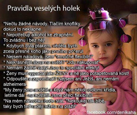 Pravidla veselých holek