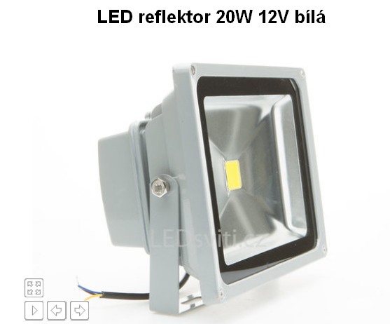 Led reflektor 20w