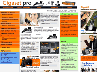 GIGASET PRO - Telefony VoIP bezdrátové telefonní ústředny Gigaset