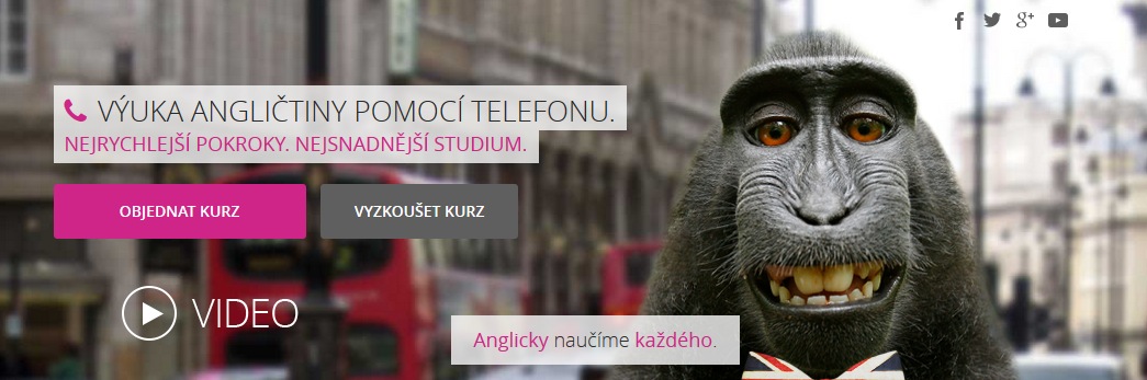 výuka angličtiny po telefonu